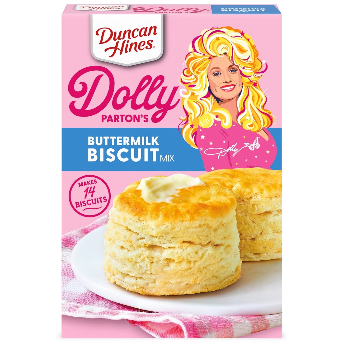 Duncan Hines - Dolly Parton's "Buttermilk Biscuit Mix" (454 g)