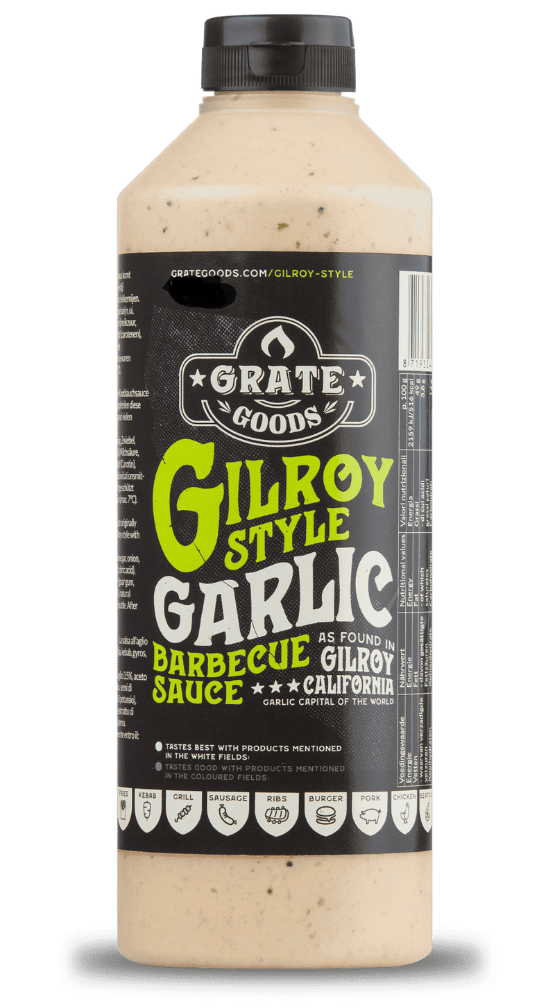 GRATE GOODS - Barbecue Sauce "Gilroy Style Garlic" (265 ml)