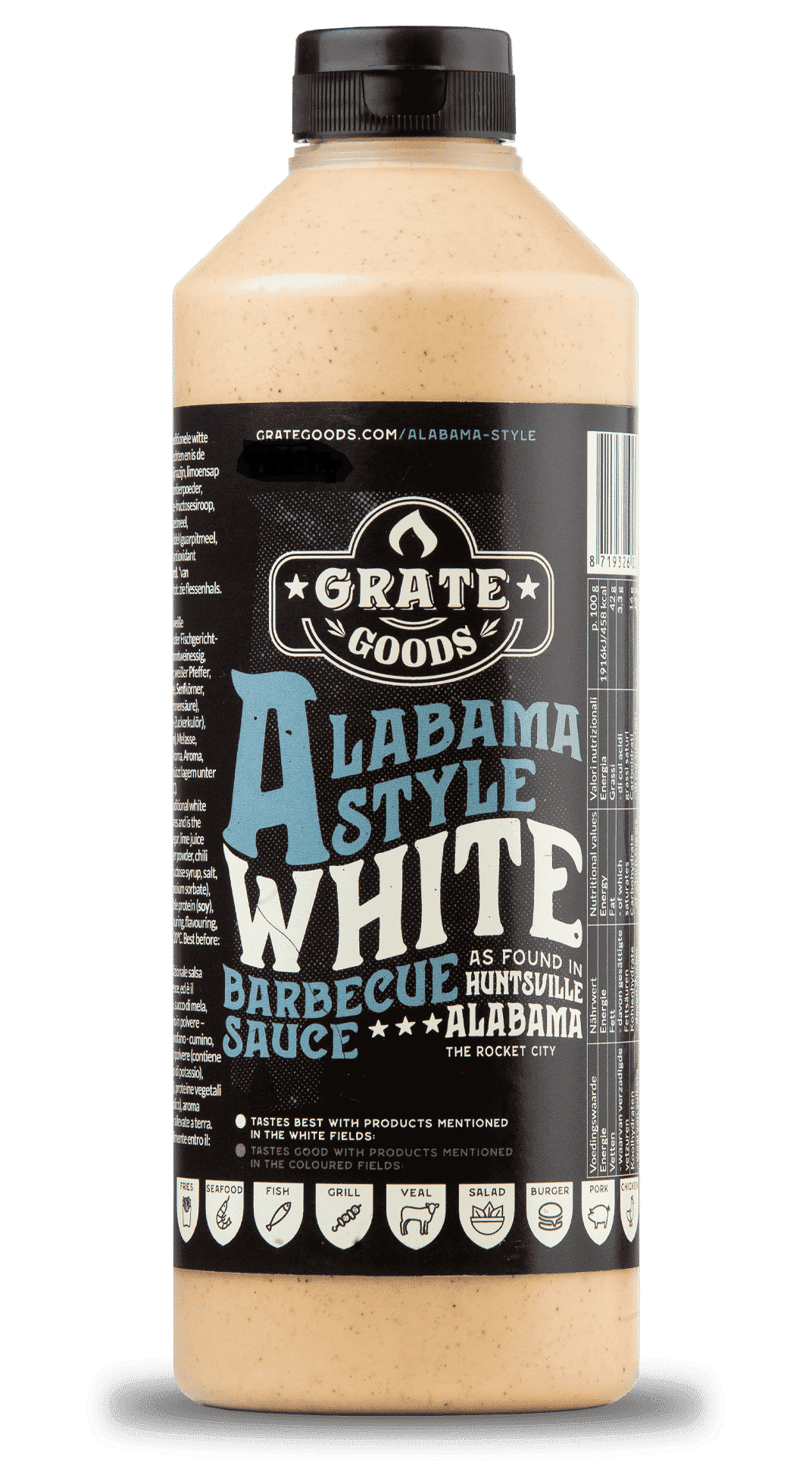 GRATE GOODS - Barbecue Sauce "Alabama Style White" (265 ml)