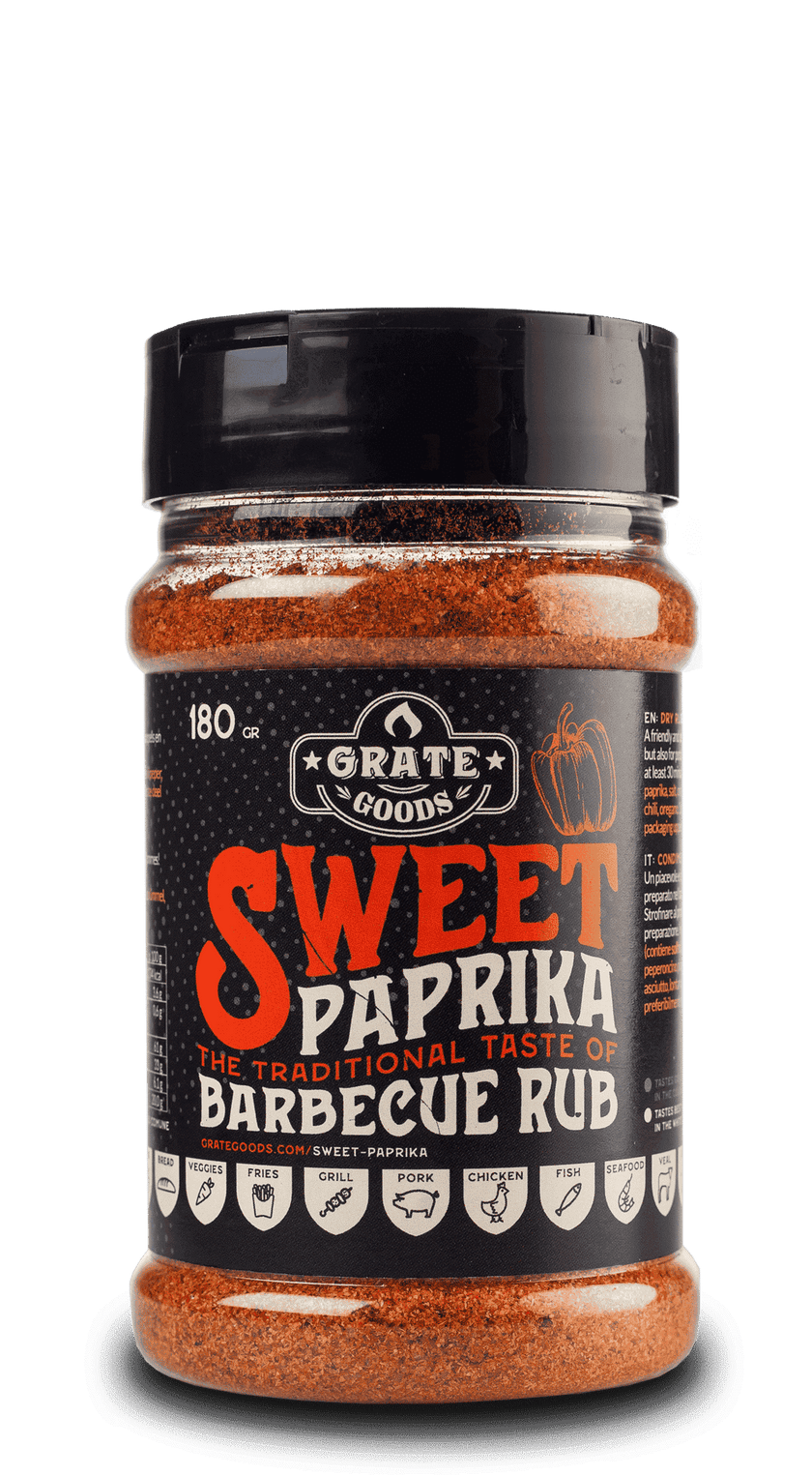 GRATE GOODS - Barbecue Rub "Sweet Paprika" (180 g)