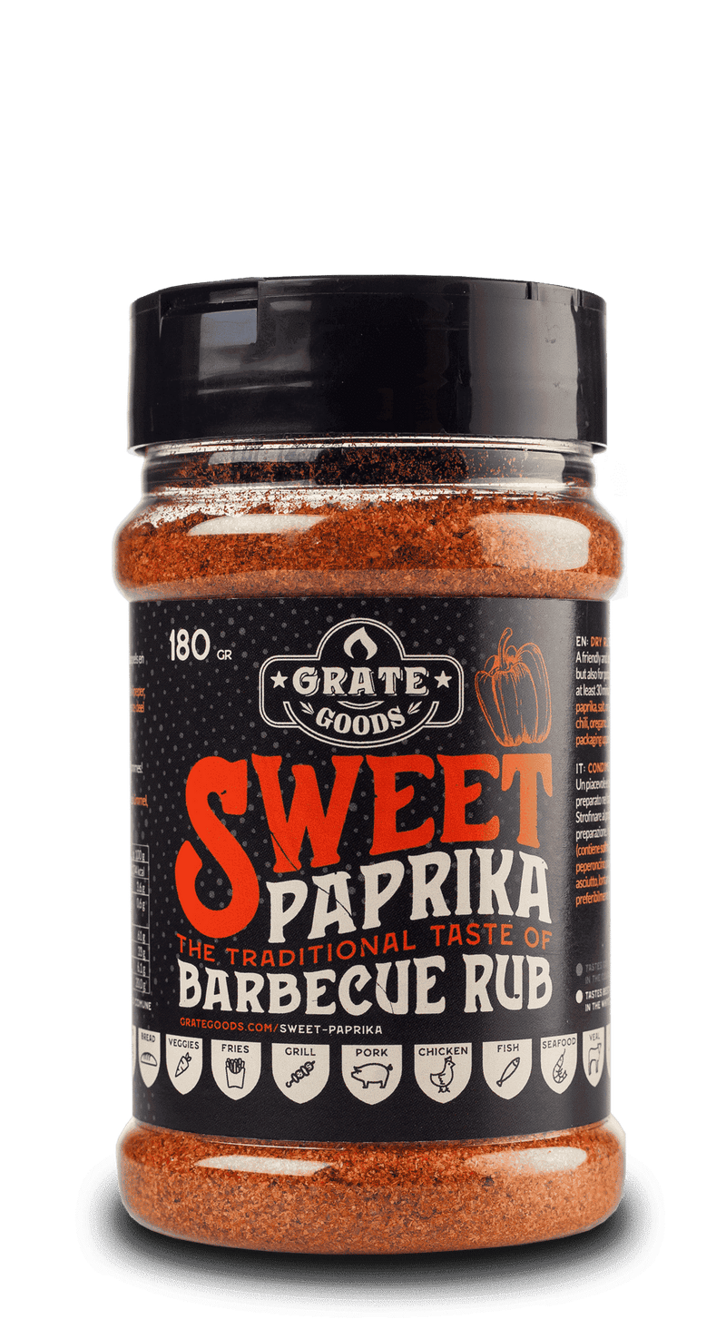 GRATE GOODS - Barbecue Rub "Sweet Paprika" (180 g)