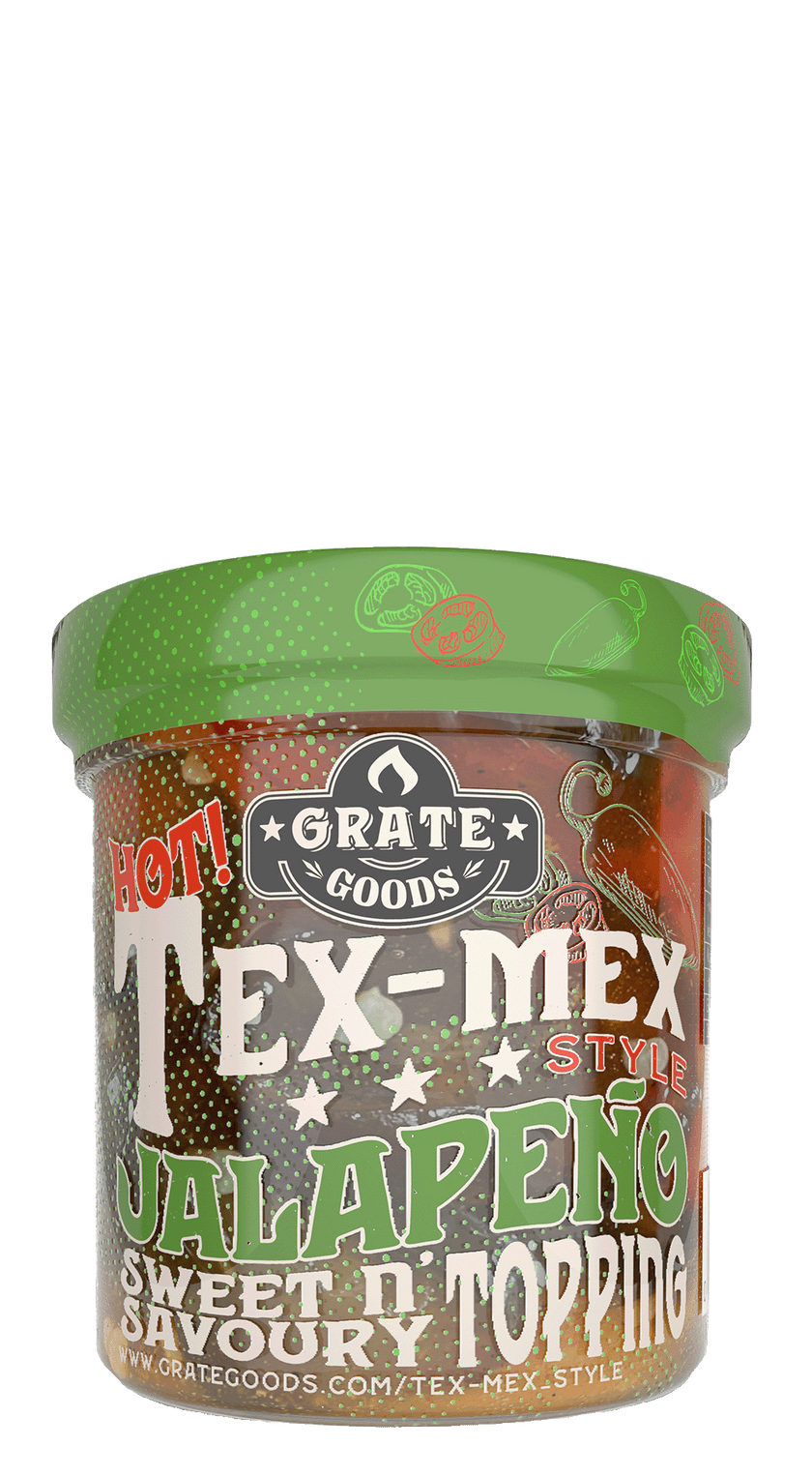 GRATE GOODS - Topping "TEX-MEX Style Jalapeno" (120 ml)