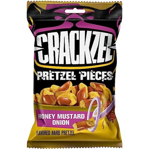 CRACKZEL - Pretzel Pieces "Honey Mustard Onion" (85 g)