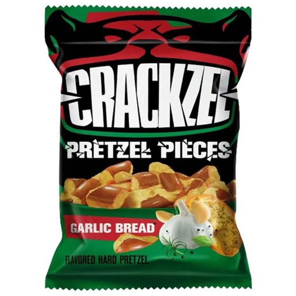CRACKZEL - Pretzel Pieces "Garlic Bread" (85 g)