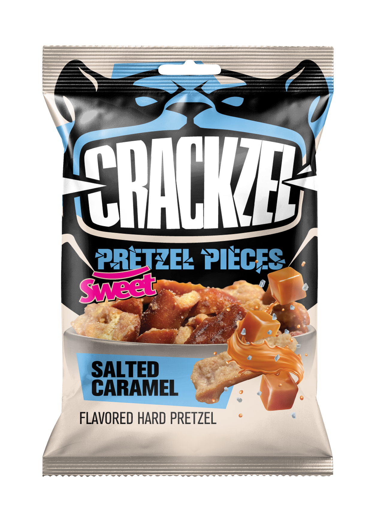 CRACKZEL - Pretzel Pieces "Salted Caramel" (85 g)