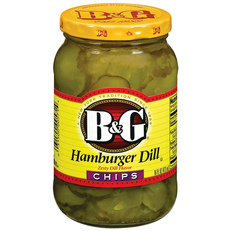 B&G - Hamburger Dill "Chips" (473 ml)