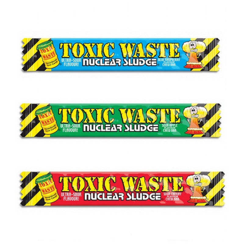 Toxic Waste - Nuclear Sludge "Confectionery Chew Bars" (80 g)