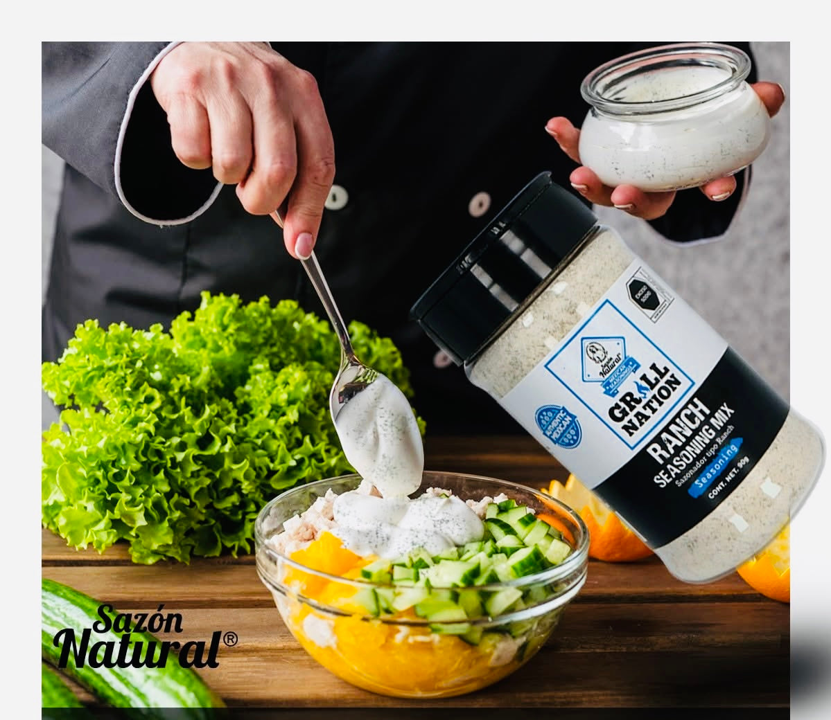 Sazón Natural - Grill Nation "Ranch Seasoning Mix" (90g)