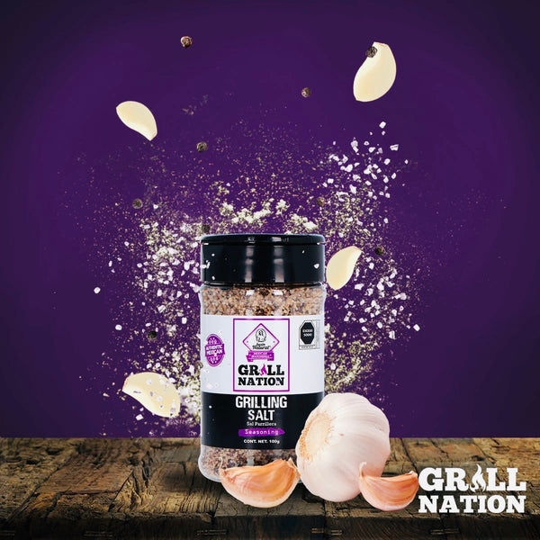 Sazón Natural - Grill Nation "Grilling Salt Seasoning" (90g)