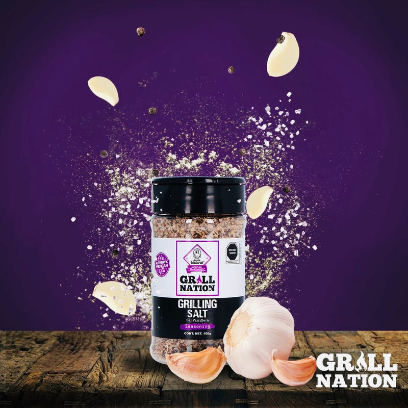 Sazón Natural - Grill Nation "Grilling Salt Seasoning" (100g)