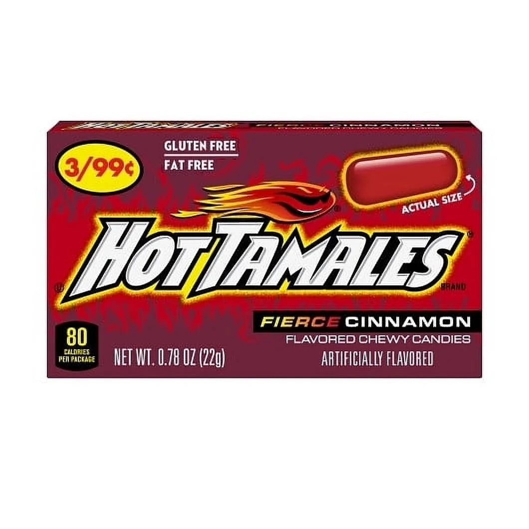 Hot Tamales - Candy "Fierce Cinnamon" (22 g)