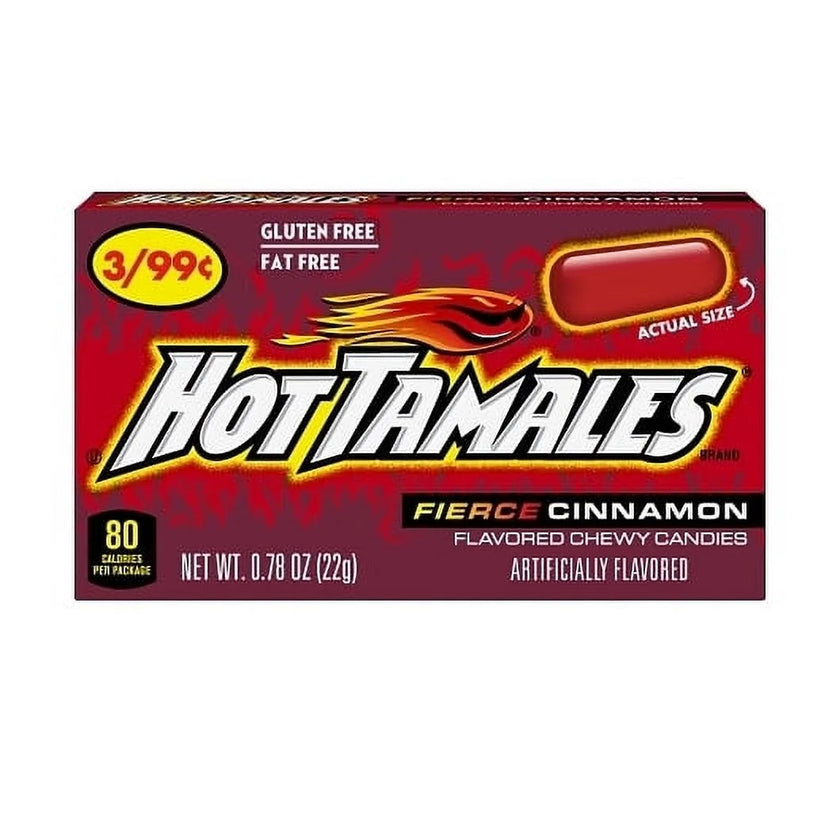 Hot Tamales - Candy "Fierce Cinnamon" (22 g)