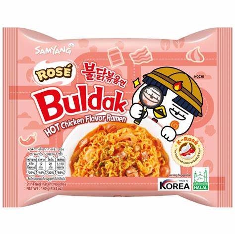 SAMYANG - Buldak Rosé "Hot Chicken Flavor Ramen" (140 g)