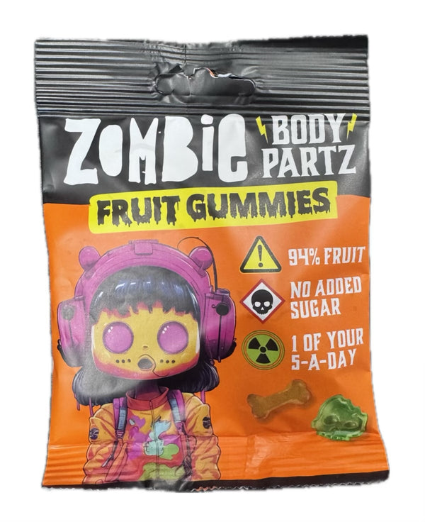 Zombie - Body Partz "Fruit Gummies" (35 g)