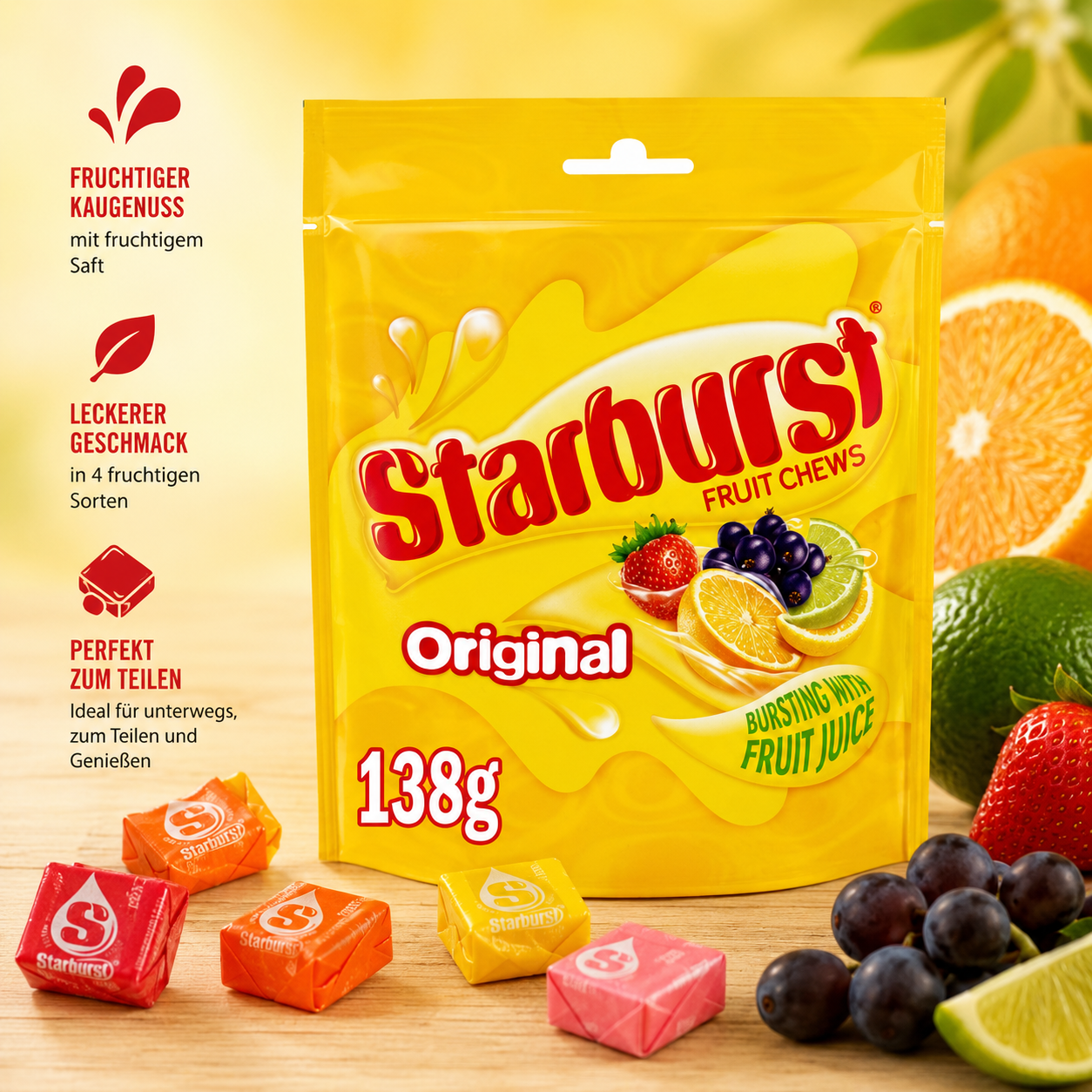 Starburst - Fruit Chews "Original" (138 g)