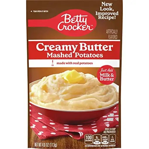 Betty Crocker - Mashed Potatoes "Creamy Butter" (113 g)