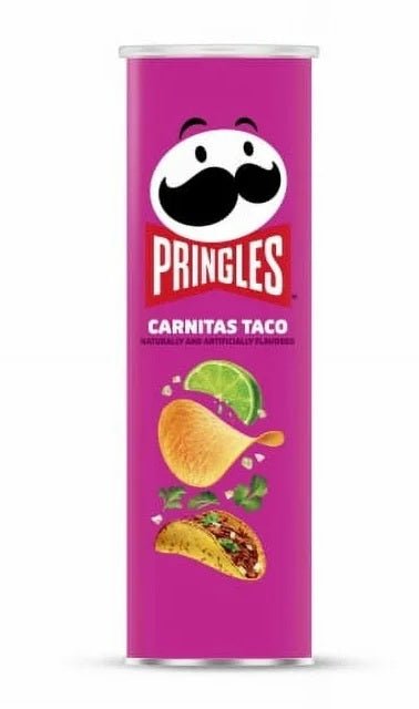 Pringles - Potato Chips "Carnitas Taco" (158 g)