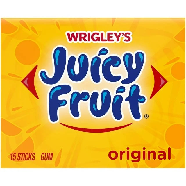 Wrigley's - Gum "Juicy Fruit" (15 Sticks)