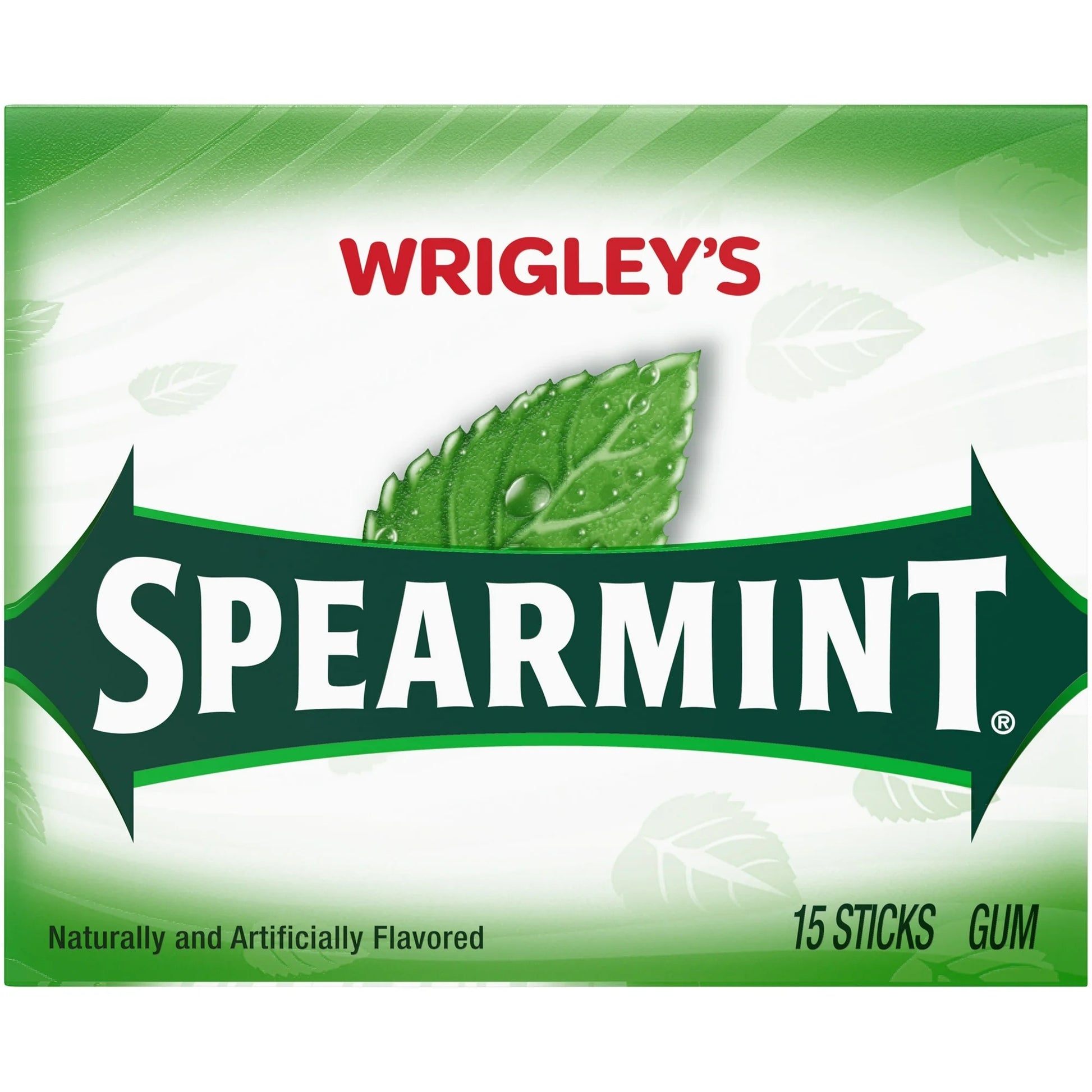Wrigley's - Gum "Spearmint" (15 Sticks)
