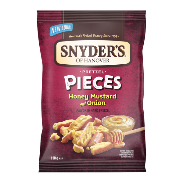 Snyder's - Pretzel Pieces "Honey Mustard & Onion" (110 g)