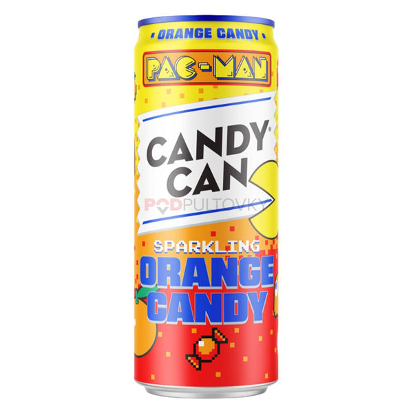 Candy Can PAC-MAN - "Sparkling Orange Candy" (330ml)