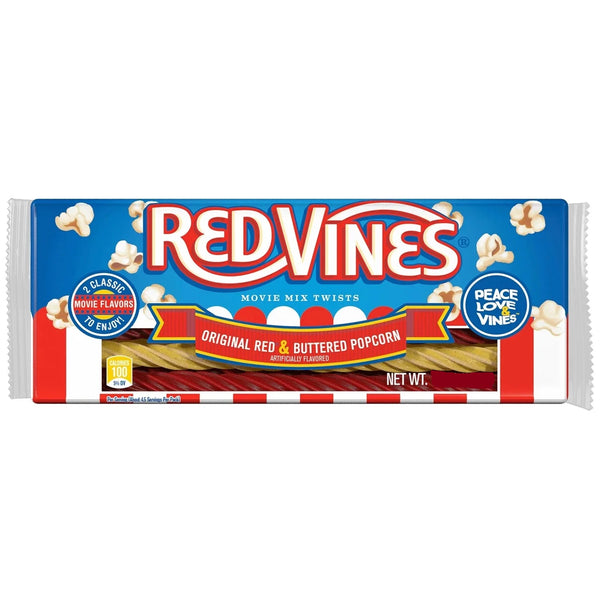 Red Vines - Twists "Original Red & Buttered Popcorn" (142 g)