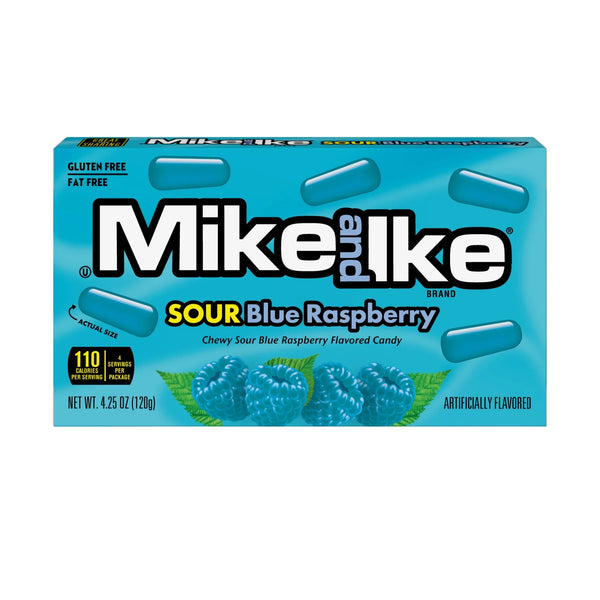 Mike and Ike - SOUR "Blue Raspberry (120 g)