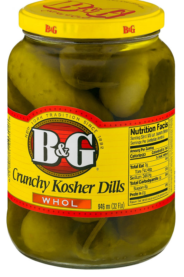 B&G - Crunchy Kosher Dills (946 ml)