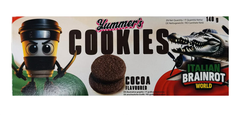 Yummer's - Cocoa Cookies "Italian Brainrot World" (140 g)