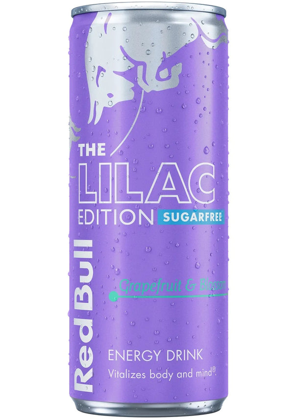 Red Bull - Energy Drink - Sugar free "The Lilac Edition - Grapefruit & Blossom" (250 ml)