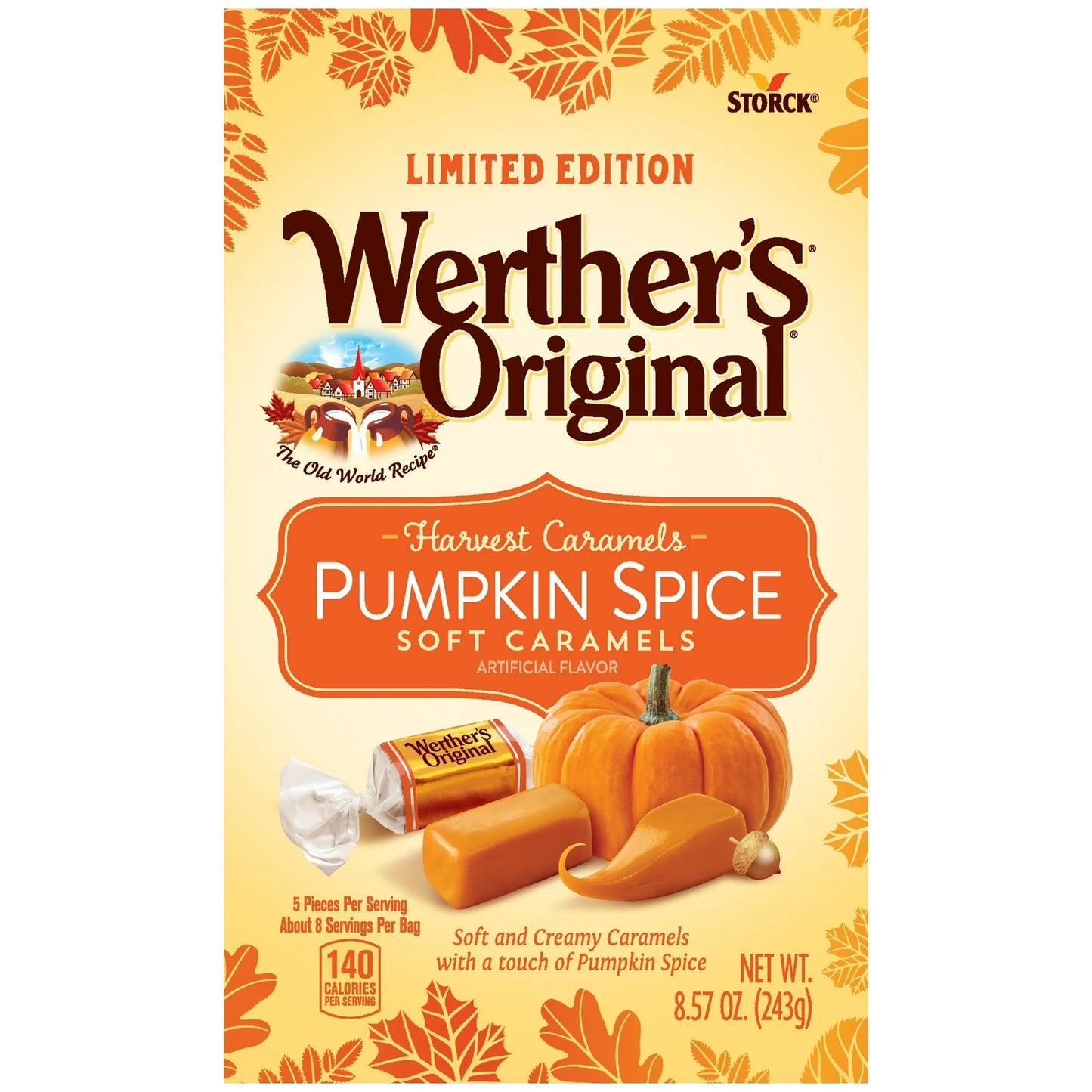 Werther's Original - Soft Caramels "Pumpkin Spice" (243 g)