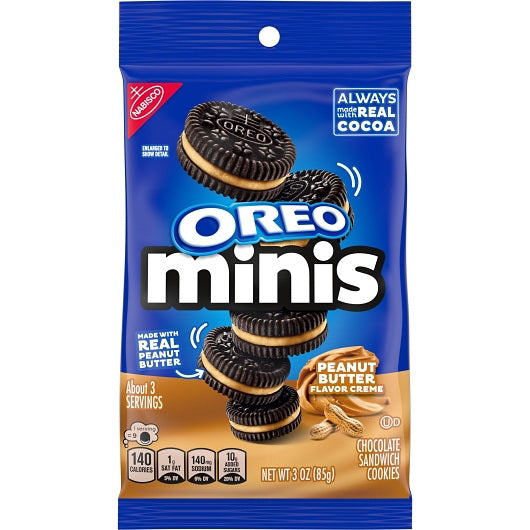 Nabisco - Oreo minis "Peanut Butter" (85 g)