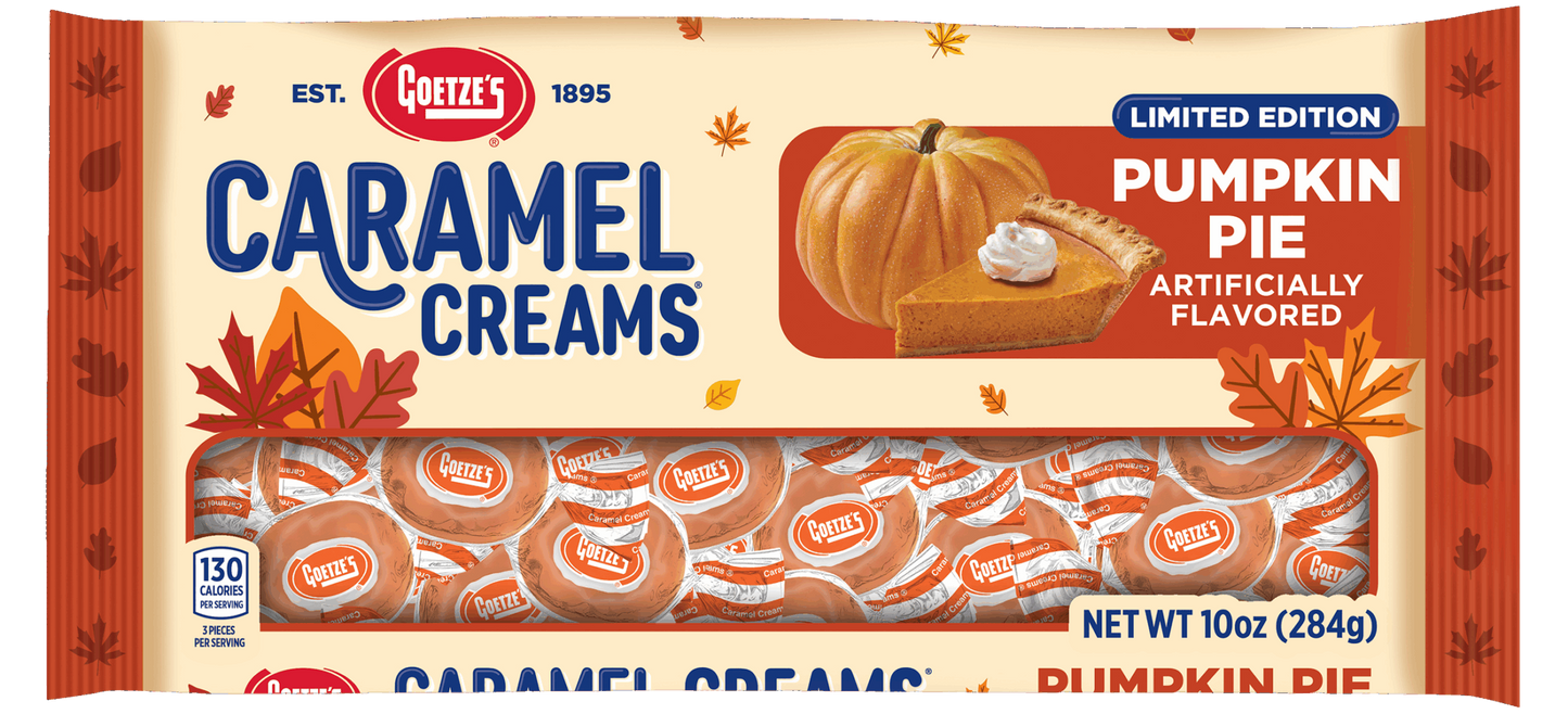 GOETZE'S - Caramel Creams "Pumpkin Pie" (283 g)