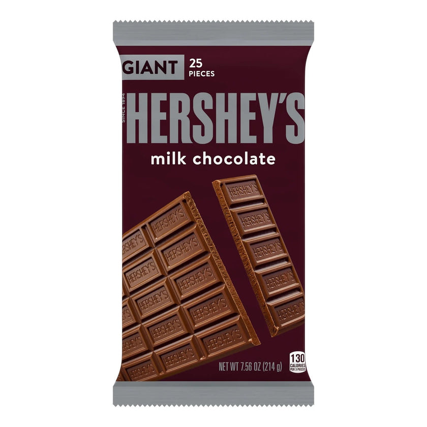 Hershey's - GIANT Chocolate Bar "Milk Chocolate" (214 g)