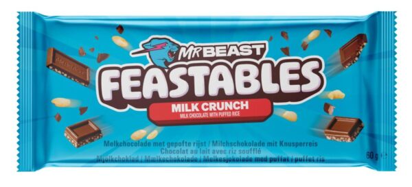 MR.BEAST - FEASTABLES "Milk Crunch" (60 g)