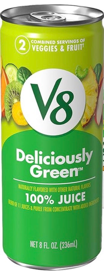 V8 - 100% Juice "Deliciously Green" (236 ml)