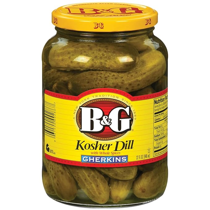 B&G - Kosher Dill "Gherkins" (946 ml)