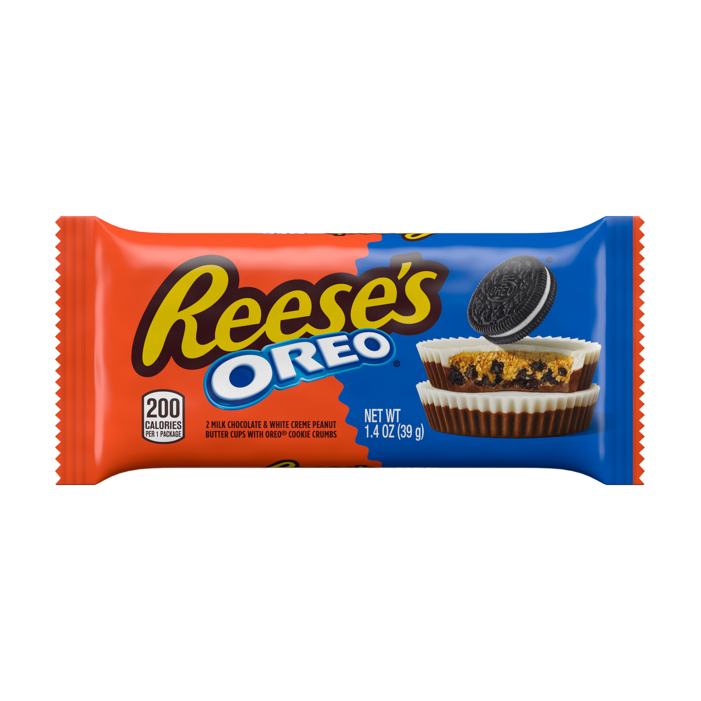 Reese's - White Creme Peanut Butter with "Oreo Cookie Crumbs" (39g)