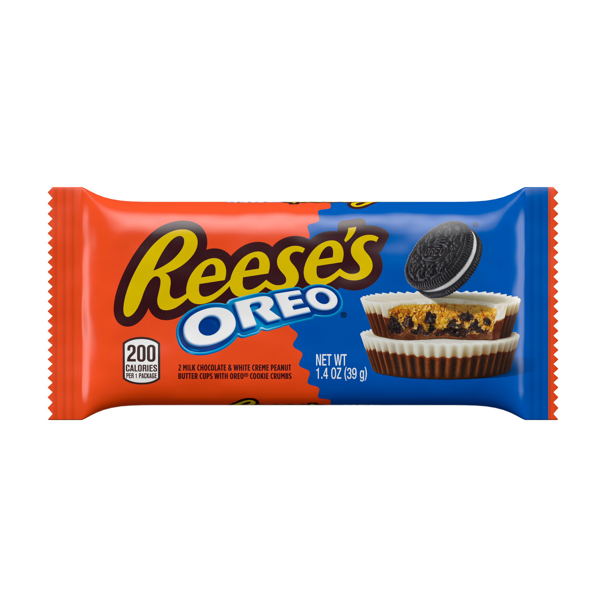 Reese's - White Creme Peanut Butter with "Oreo Cookie Crumbs" (39g)