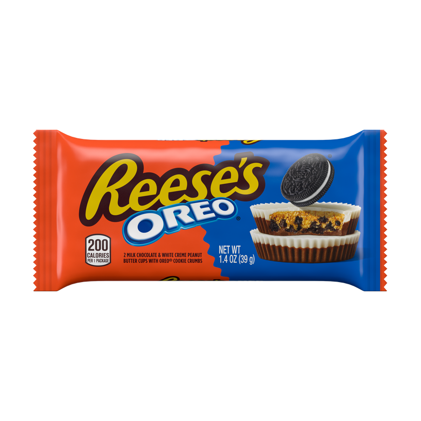 Reese's - White Creme Peanut Butter with "Oreo Cookie Crumbs" (39g)