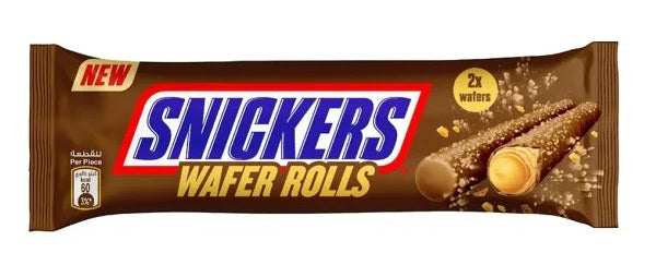 Snickers - Chocolate Bar "Wafer Rolls" (24 g)