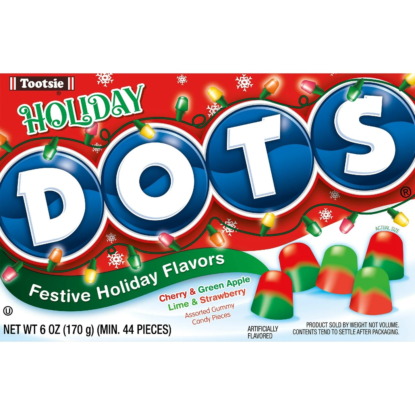 Tootsie - Gumdrops DOTS "Holiday" (170g)