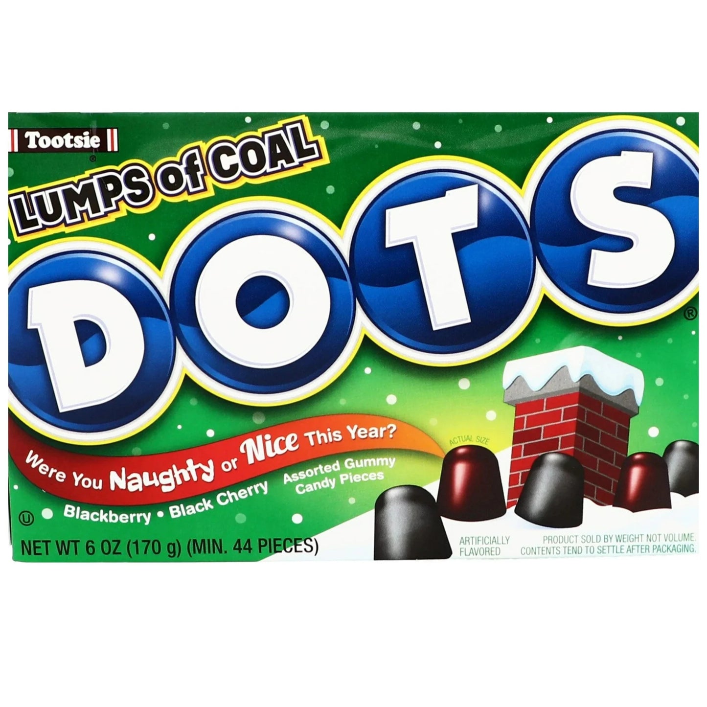 Tootsie - Gumdrops DOTS "Lumbs of Coal" (170g)