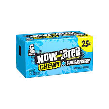 Now and Later - the long lasting chew - "Blue Raspberry" (26 g)