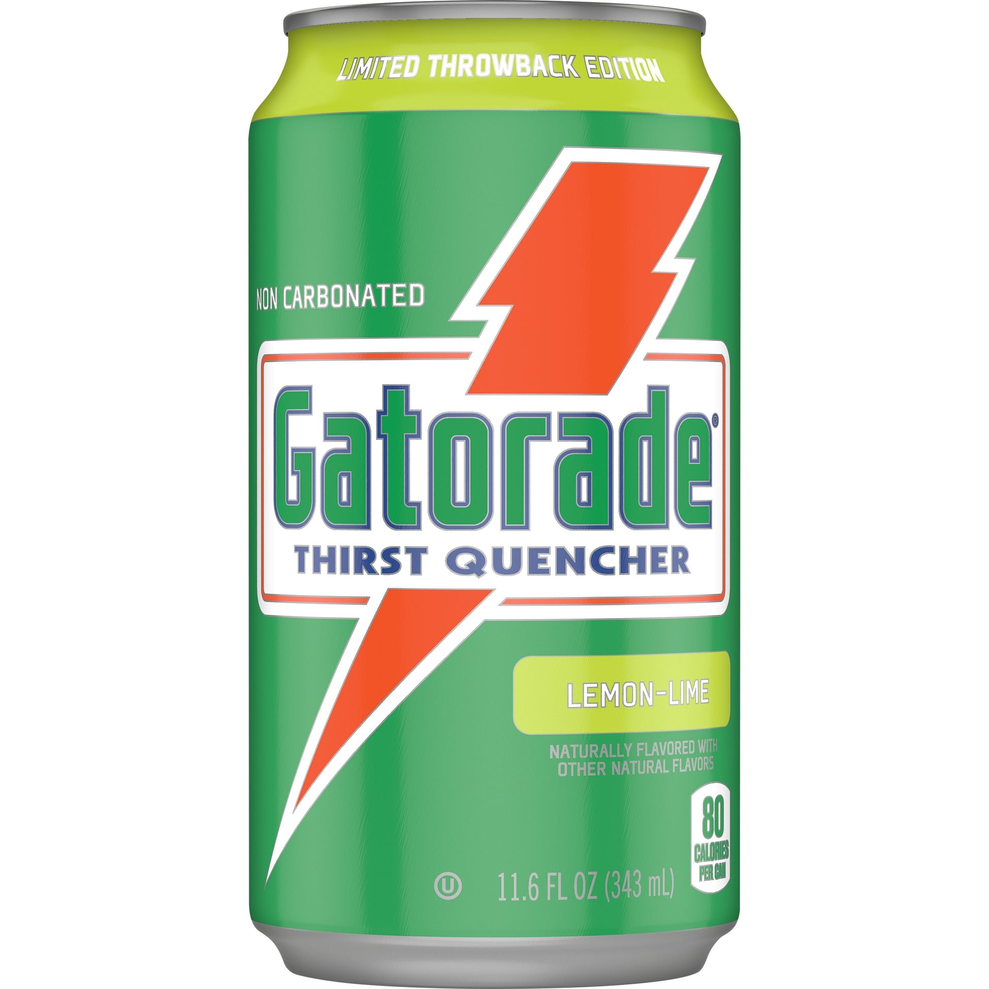 Gatorade - THIRST QUENCHER "Lemon Lime" THROWBACK EDITION (343 ml)