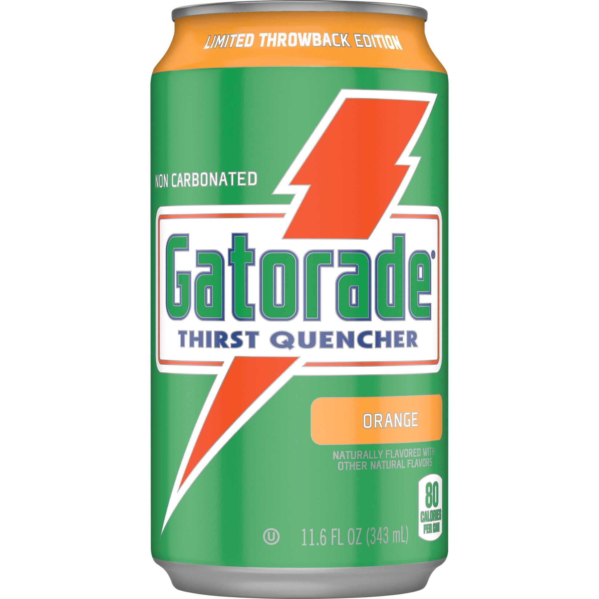 Gatorade - THIRST QUENCHER "Orange" THROWBACK EDITION (343 ml)