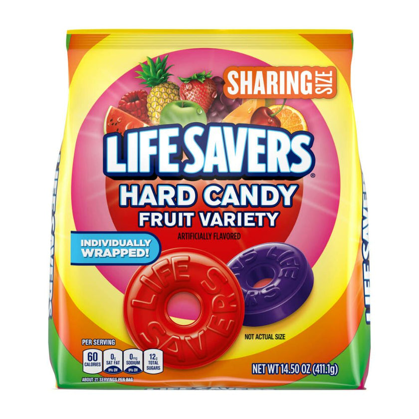 LifeSavers - Hard Candy "Fruit Variety" Sharing Size (411,1 g)