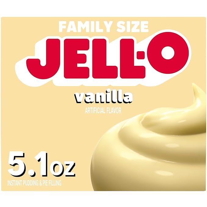 JELL-O - Instant Pudding "vanilla" FAMILIY SIZE (144 g)