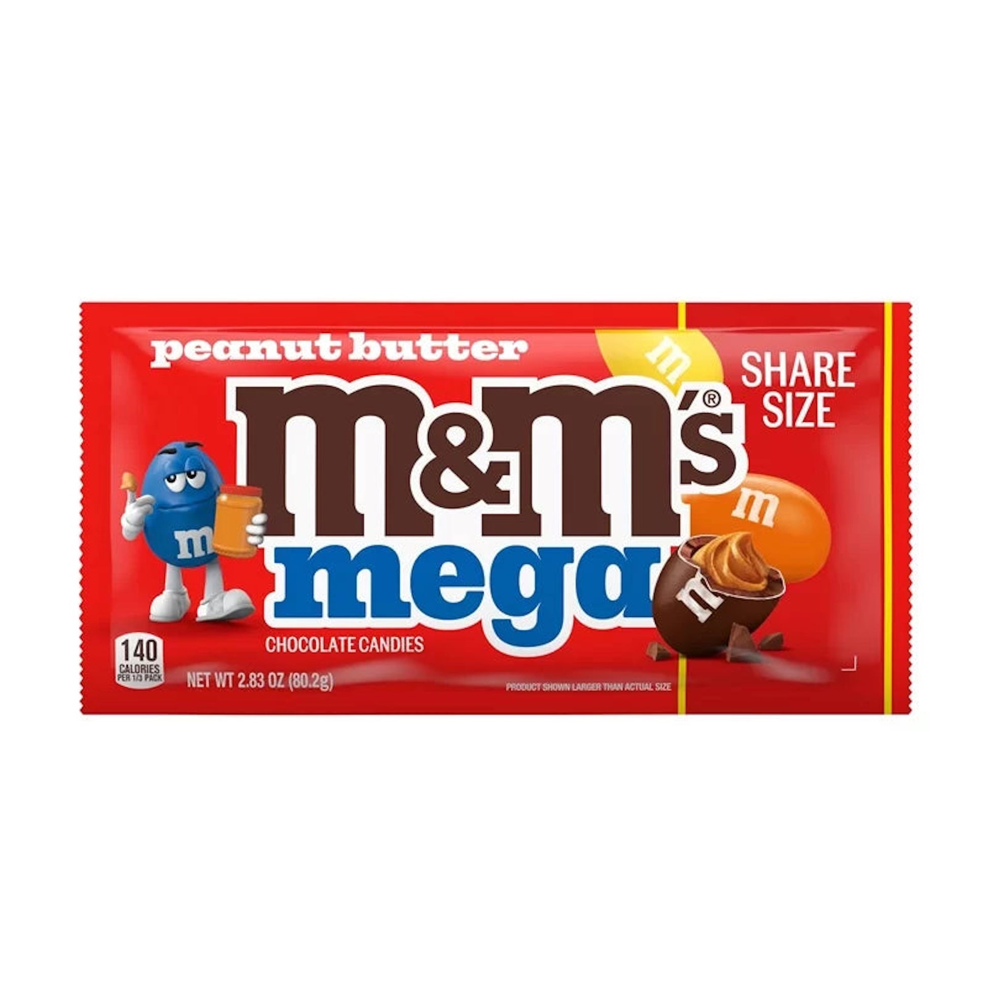 m&m's - Chocolate Candies "Peanut Butter" SHARE SIZE (80,2 g)