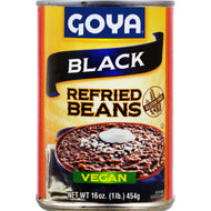Goya - Black "Refried Beans" (454 g)